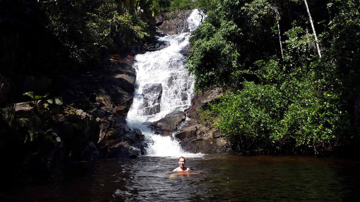 Sauzier Waterfall Seychelles Mahe