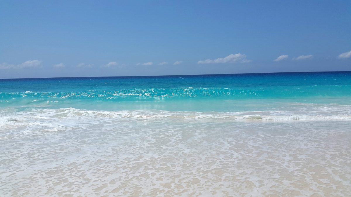 Mahe beach Seychelles