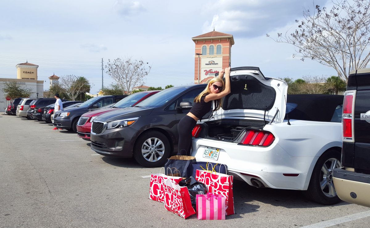 Premium Outlets shopping