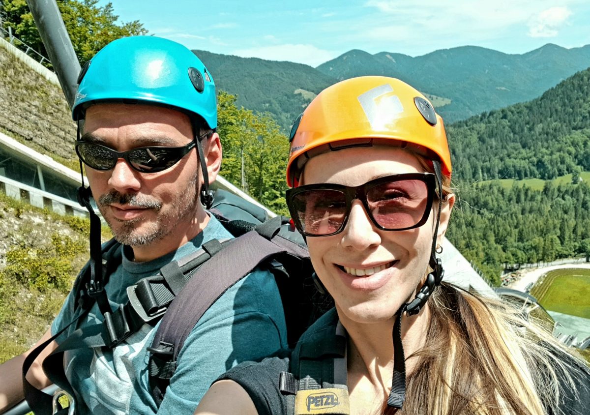 Planica Zipline World's steepest zipline descent